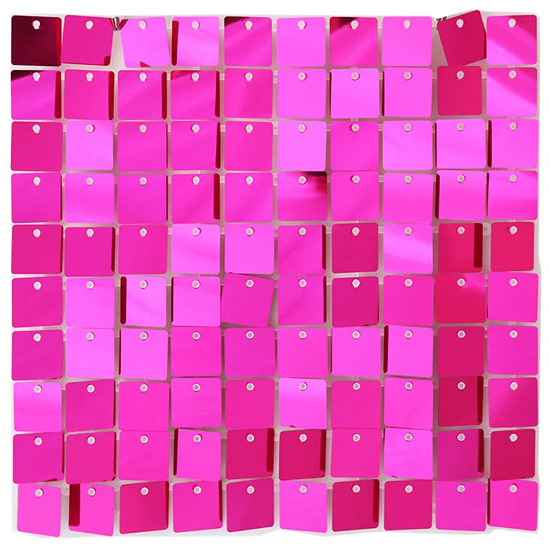 Panel de Lentejuelas 30x30cm | Fondo Brillante para Fiestas