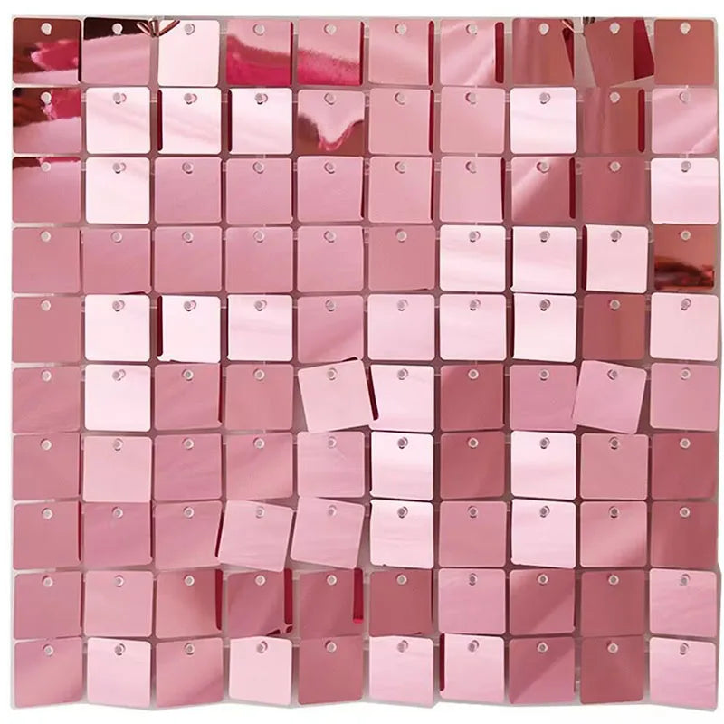 Panel de Lentejuelas 30x30cm | Fondo Brillante para Fiestas