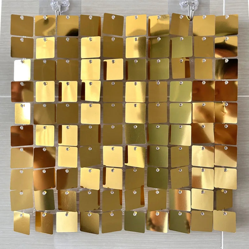 Panel de Lentejuelas 30x30cm | Fondo Brillante para Fiestas