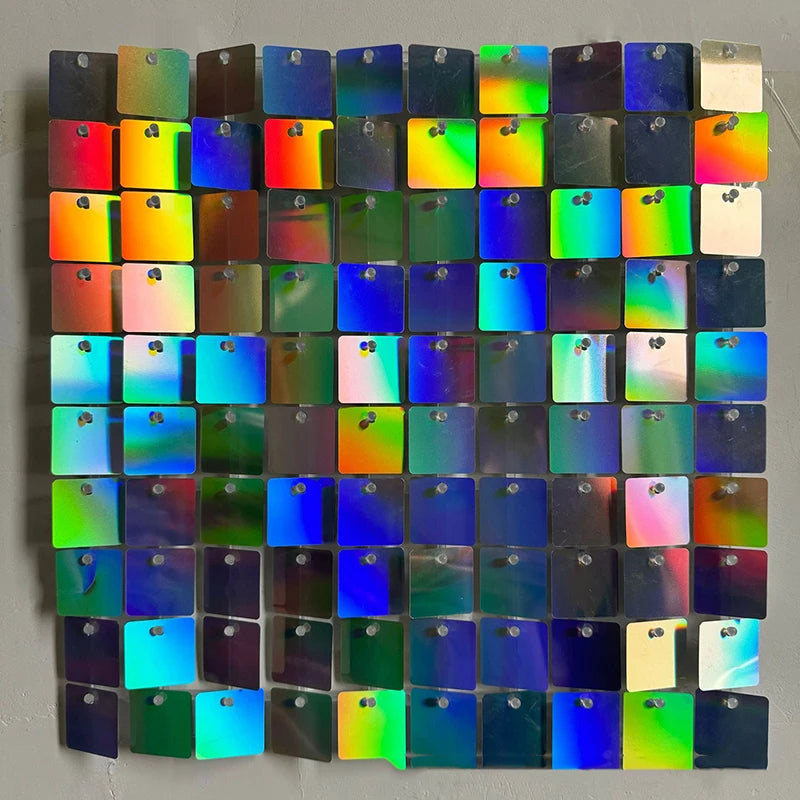 Panel de Lentejuelas 30x30cm | Fondo Brillante para Fiestas