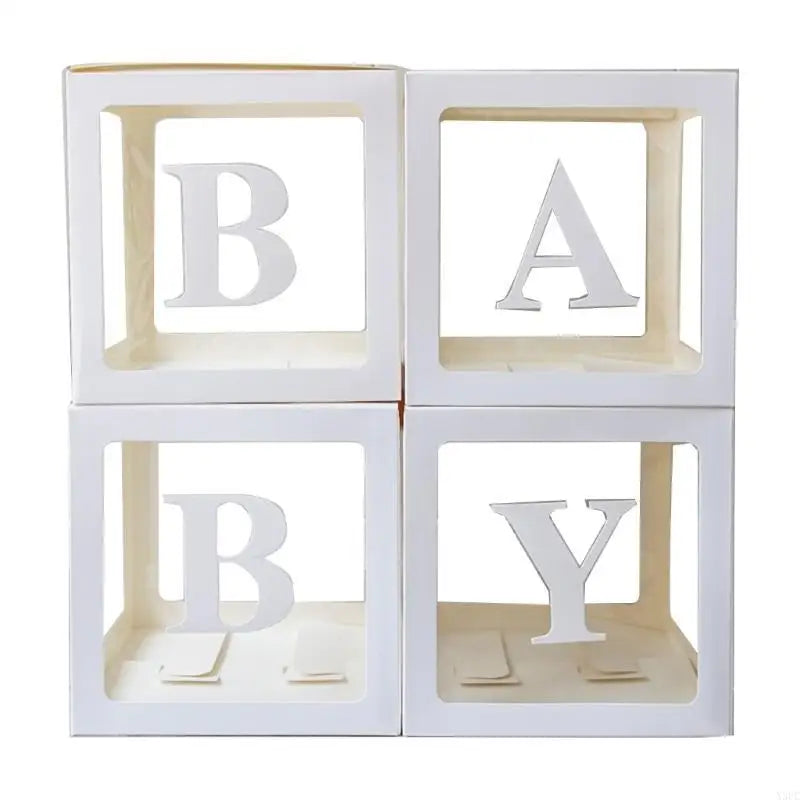 Cajas Decorativas "BABY" 30x30 cm,Set 4 uds