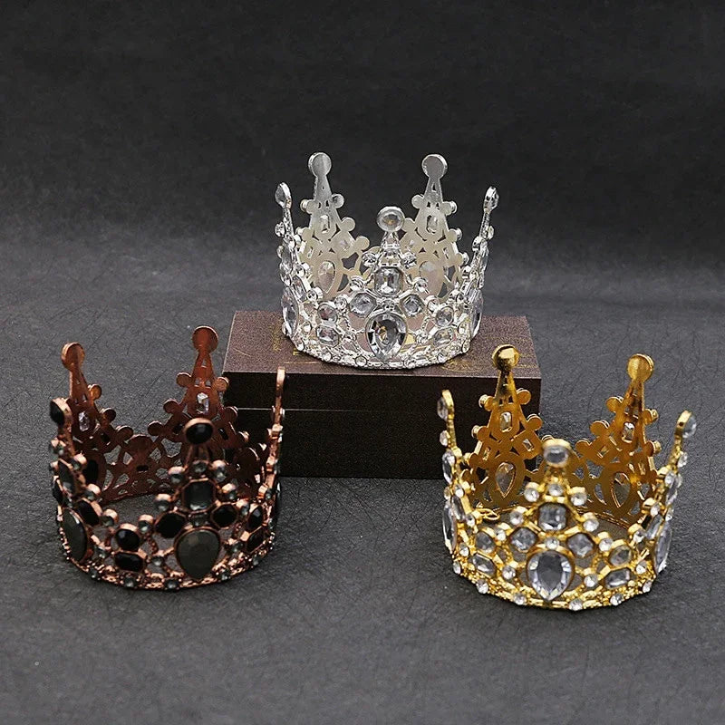 Corona pequeña de cristal 6.5cm*6cm