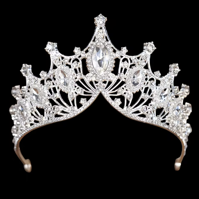 Corona tocado de estilo barroco 8cm*11cm