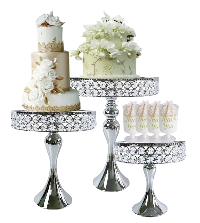 SOPORTE TARTA CRISTAL