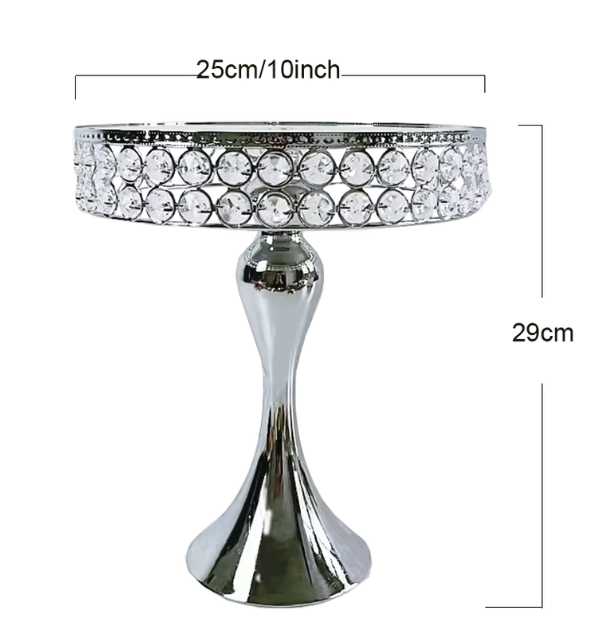 SOPORTE TARTA CRISTAL