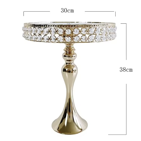 SOPORTE TARTA CRISTAL