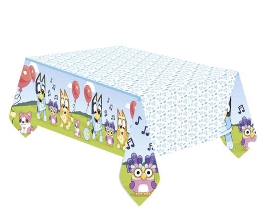 Mantel Papel Bluey 120X180cm 1ud