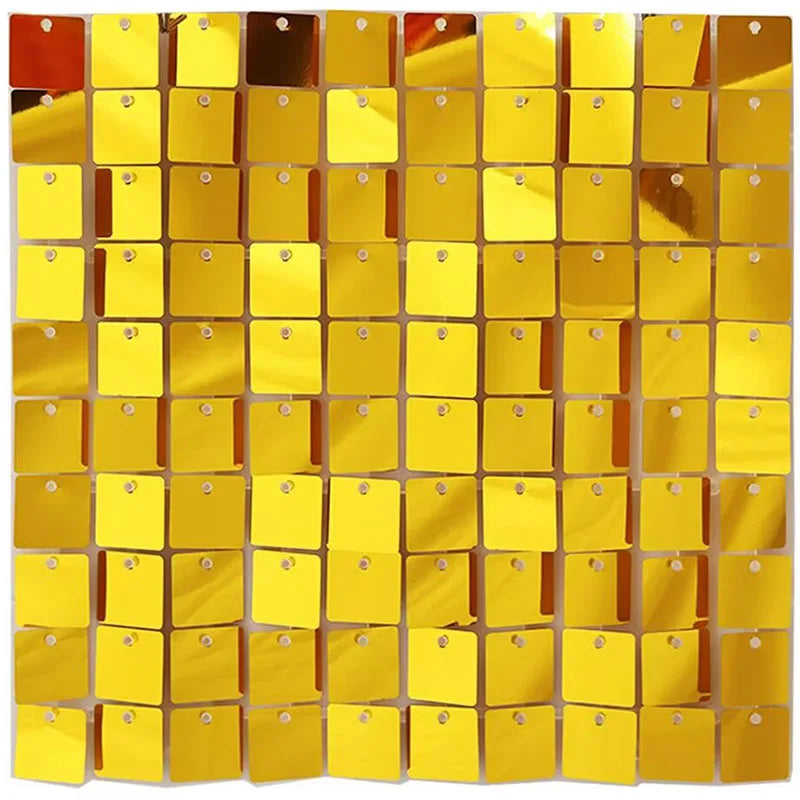 Panel de Lentejuelas 30x30cm | Fondo Brillante para Fiestas