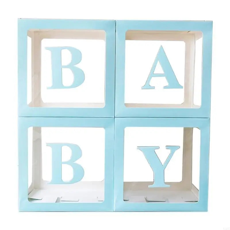 Cajas Decorativas "BABY" 30x30 cm,Set 4 uds