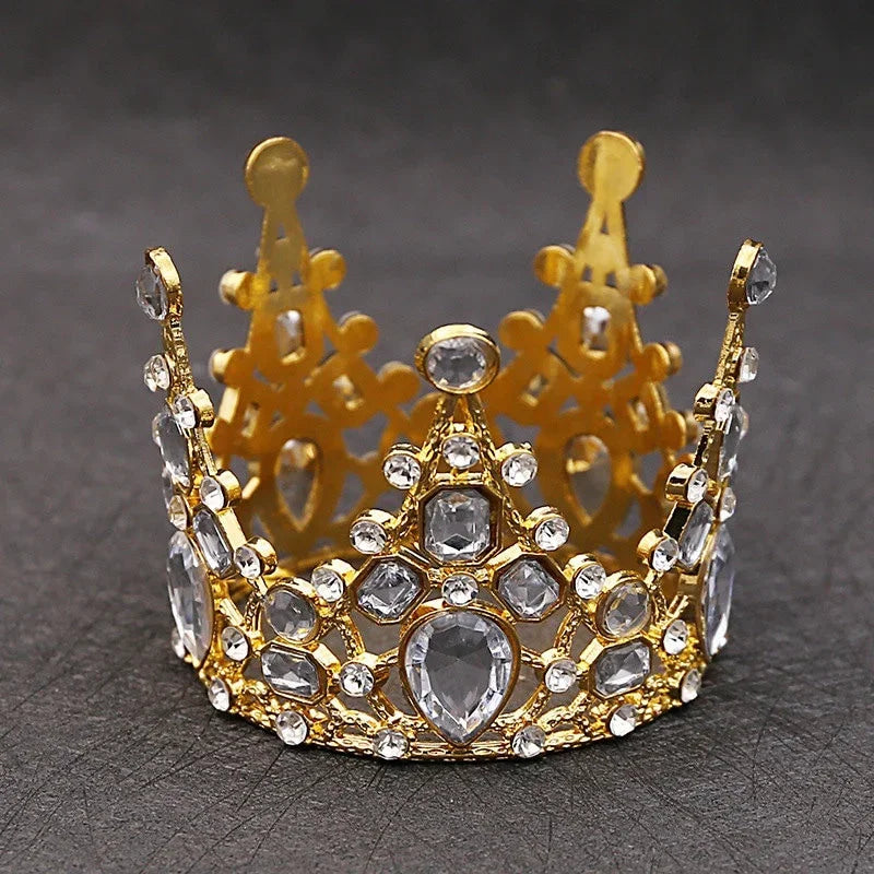 Corona pequeña de cristal 6.5cm*6cm