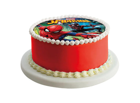 Oblea Comestible Spiderman para Tarta | deKora 20cm