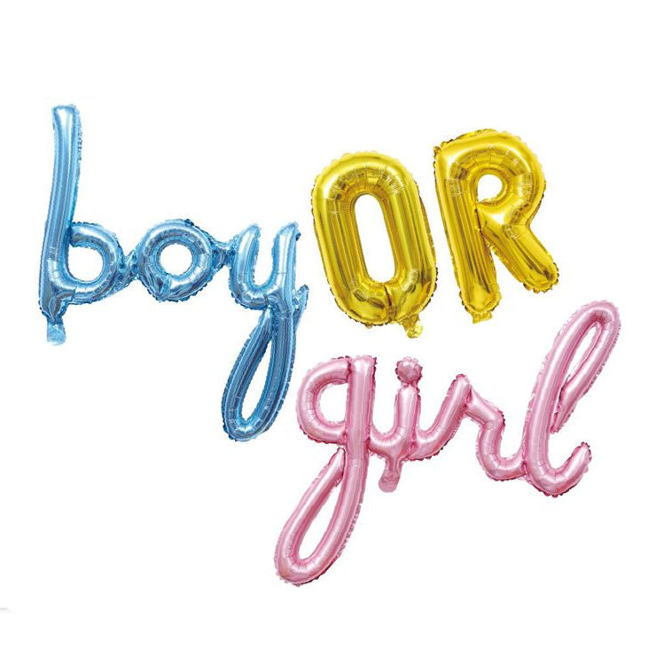 Kit Globos Foil Boy or Girl 360