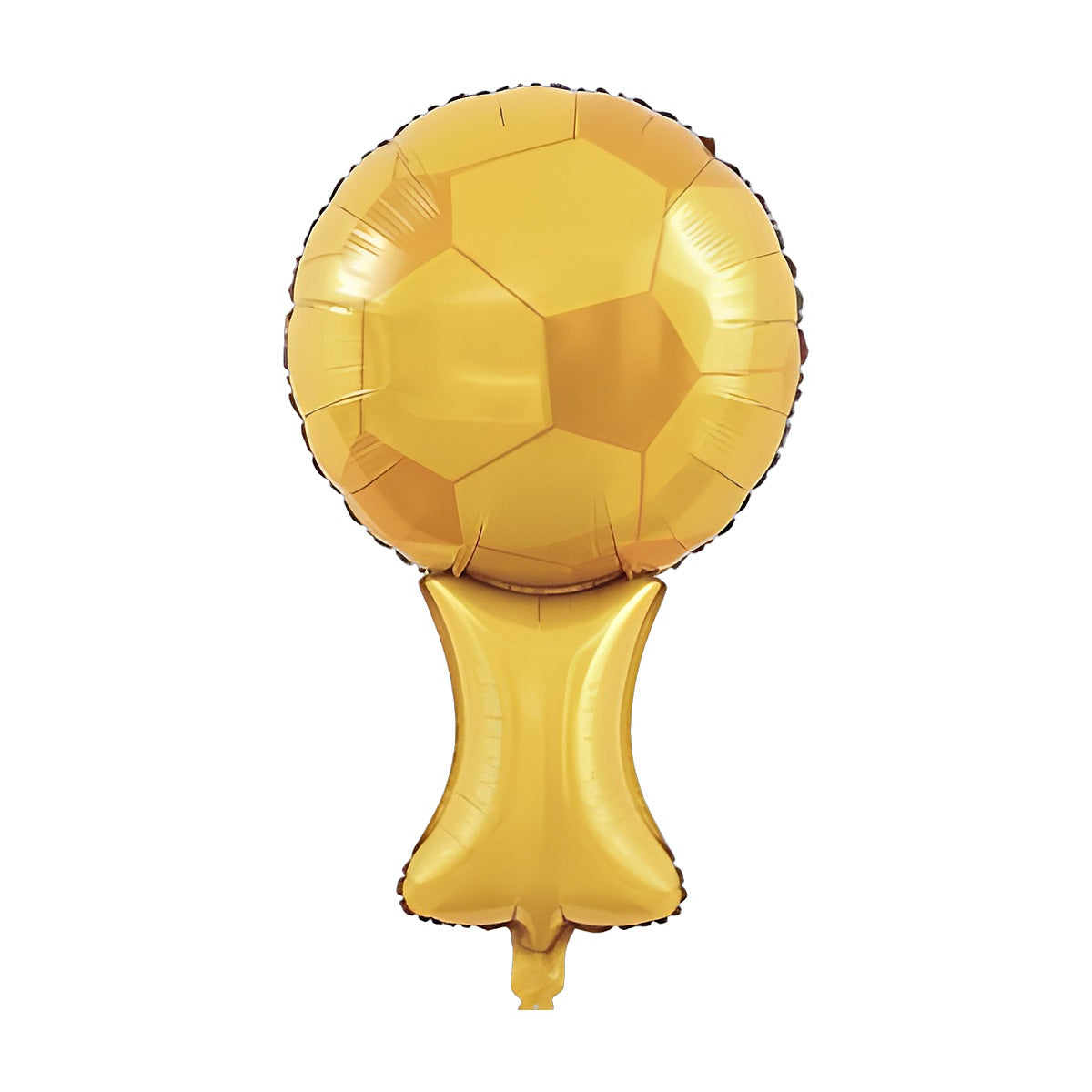 Globo Foil Copa de Fútbol Dorada 46 x 78 cm