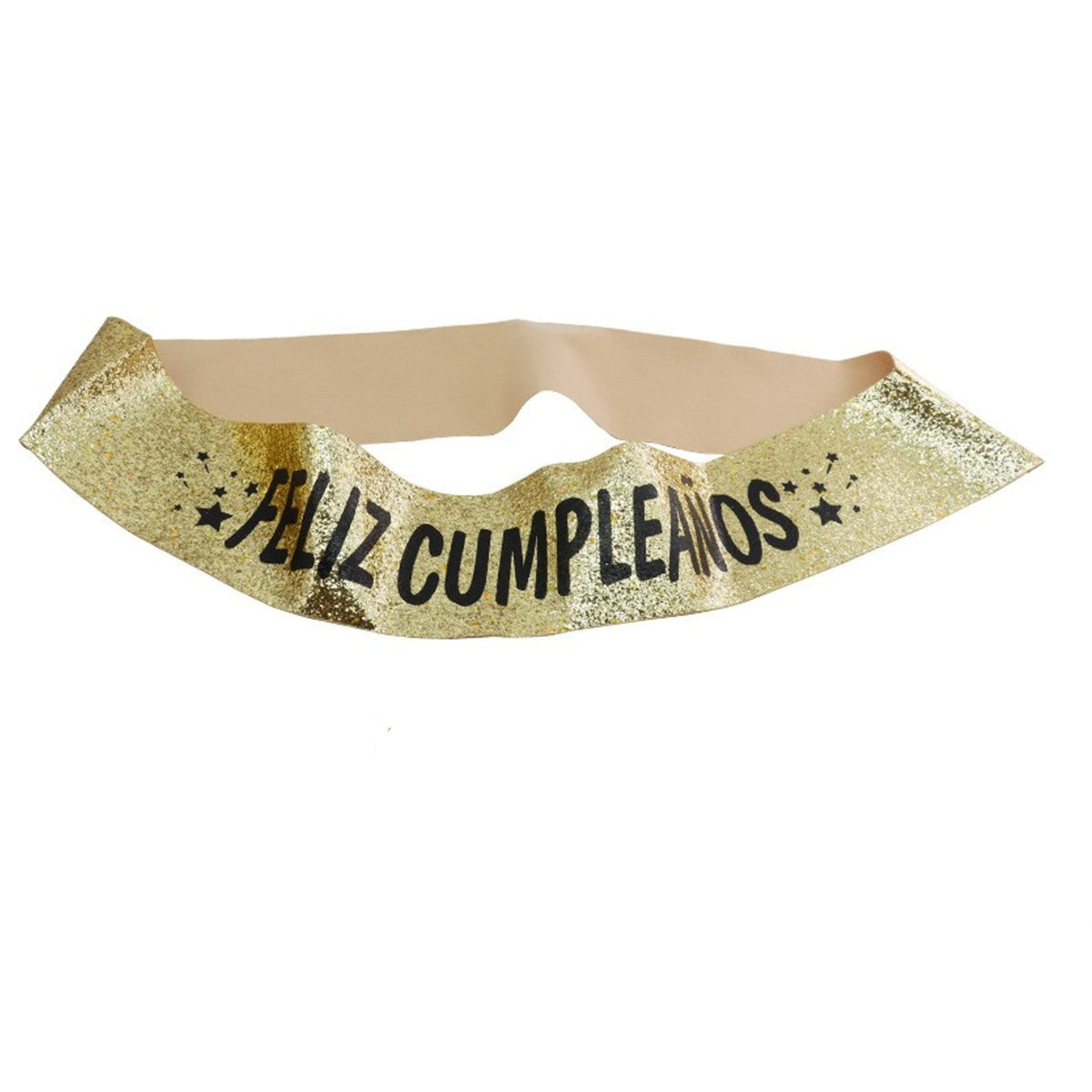 Banda Feliz Cumpleaños con Purpurina 12 x 160 cm