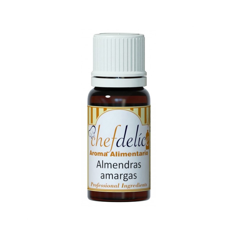 Aroma Líquido de Almendras Amargas Chefdelice 10 ml