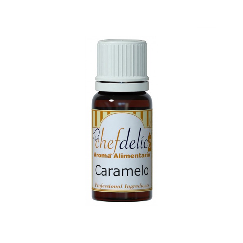 Aroma Líquido de Caramelo Chefdelice 10 ml