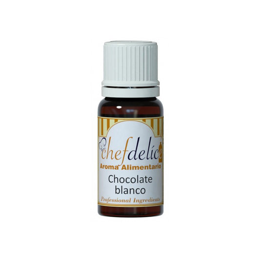 Aroma Líquido de Chocolate Blanco Chefdelice 10 ml