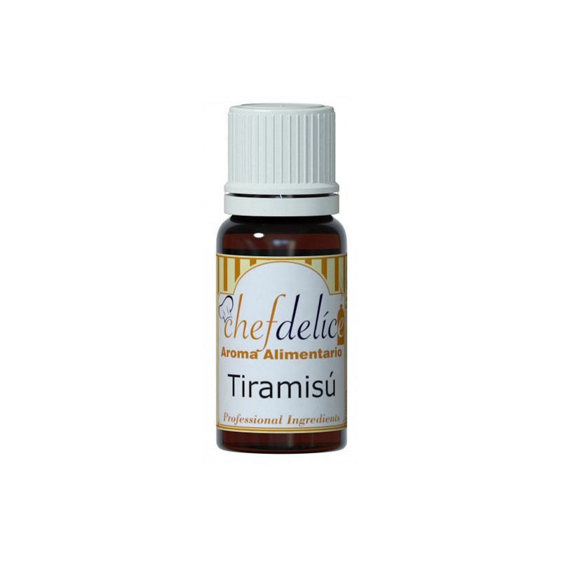 Aroma Líquido de Tiramiś Chefdelice 10ml