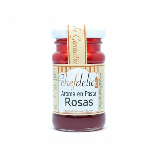 Aroma en Pasta de Rosas Chefdelice 50g