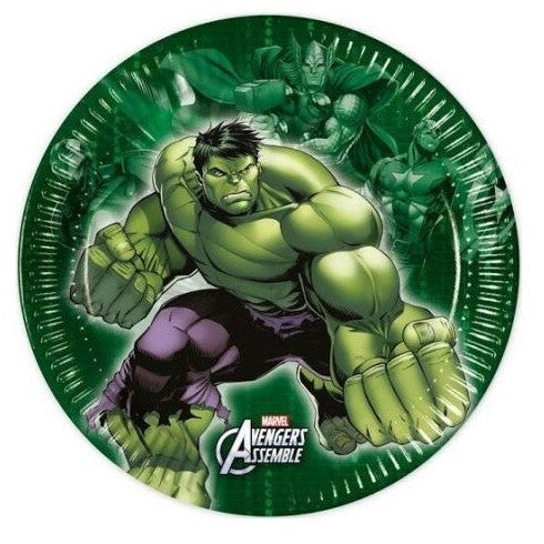 Platos Avengers 19.5cm 8uds