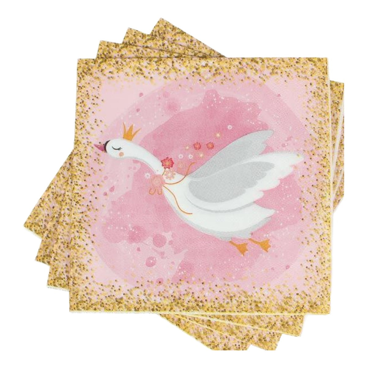 Servilletas Cisne 33x33 cm 12 uds
