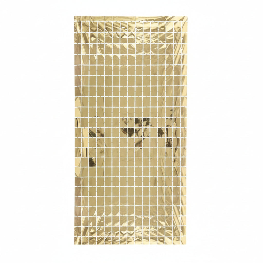 Cortina de Lentejuelas Cuadradas 1×2 m