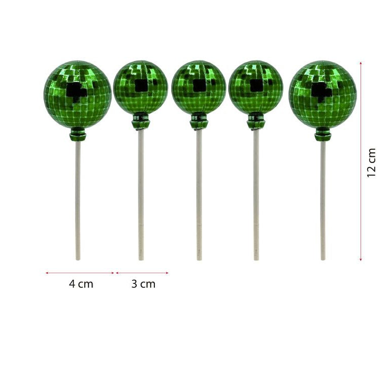 Bolas Decorativas para Tarta 12cm Pack 5 uds