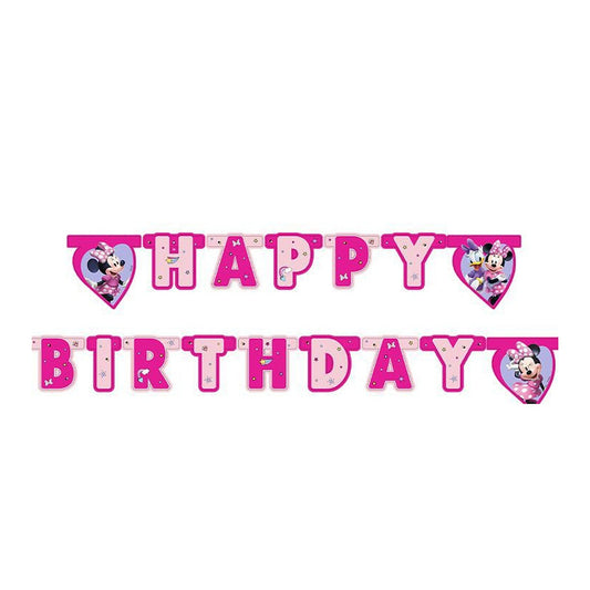 Guirnalda Happy Birthday Minnie Disney Junior 2 m