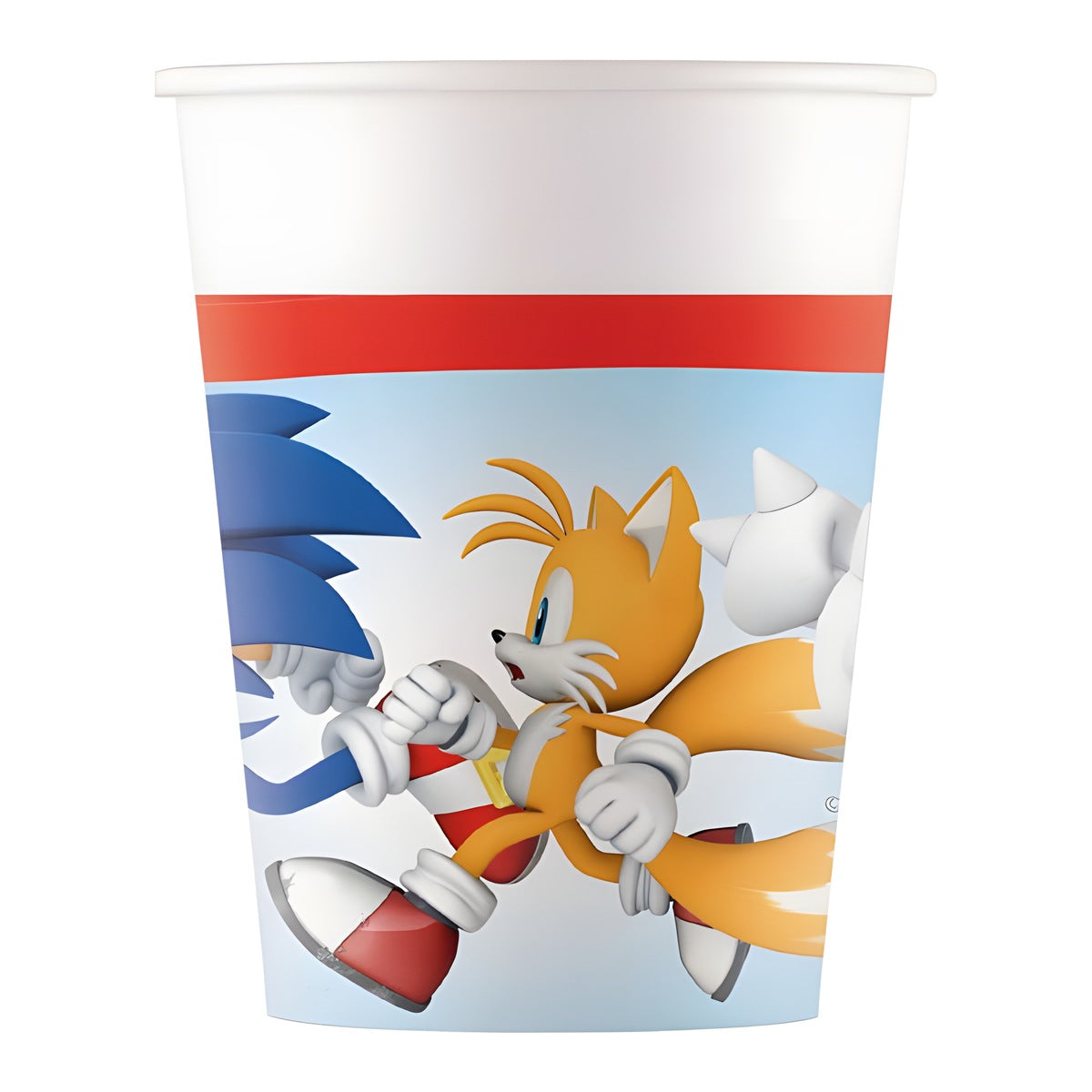Vasos de Papel Sonic 200 ml 8 uds