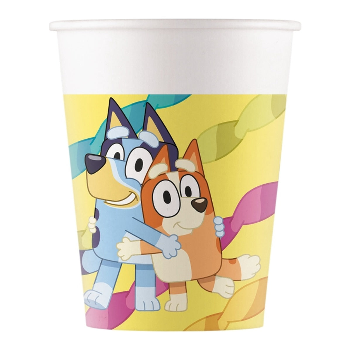 Vasos Papel 200ml Bluey FSC 8 uds