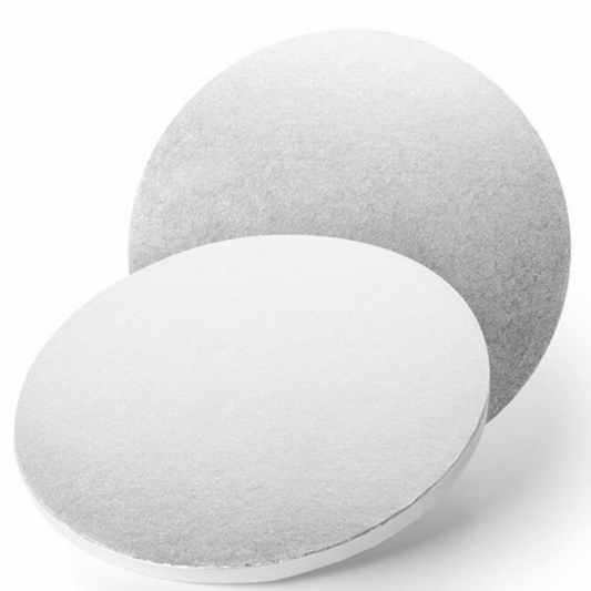 Base Redonda Excelente Plata para Tartas 1,2 cm