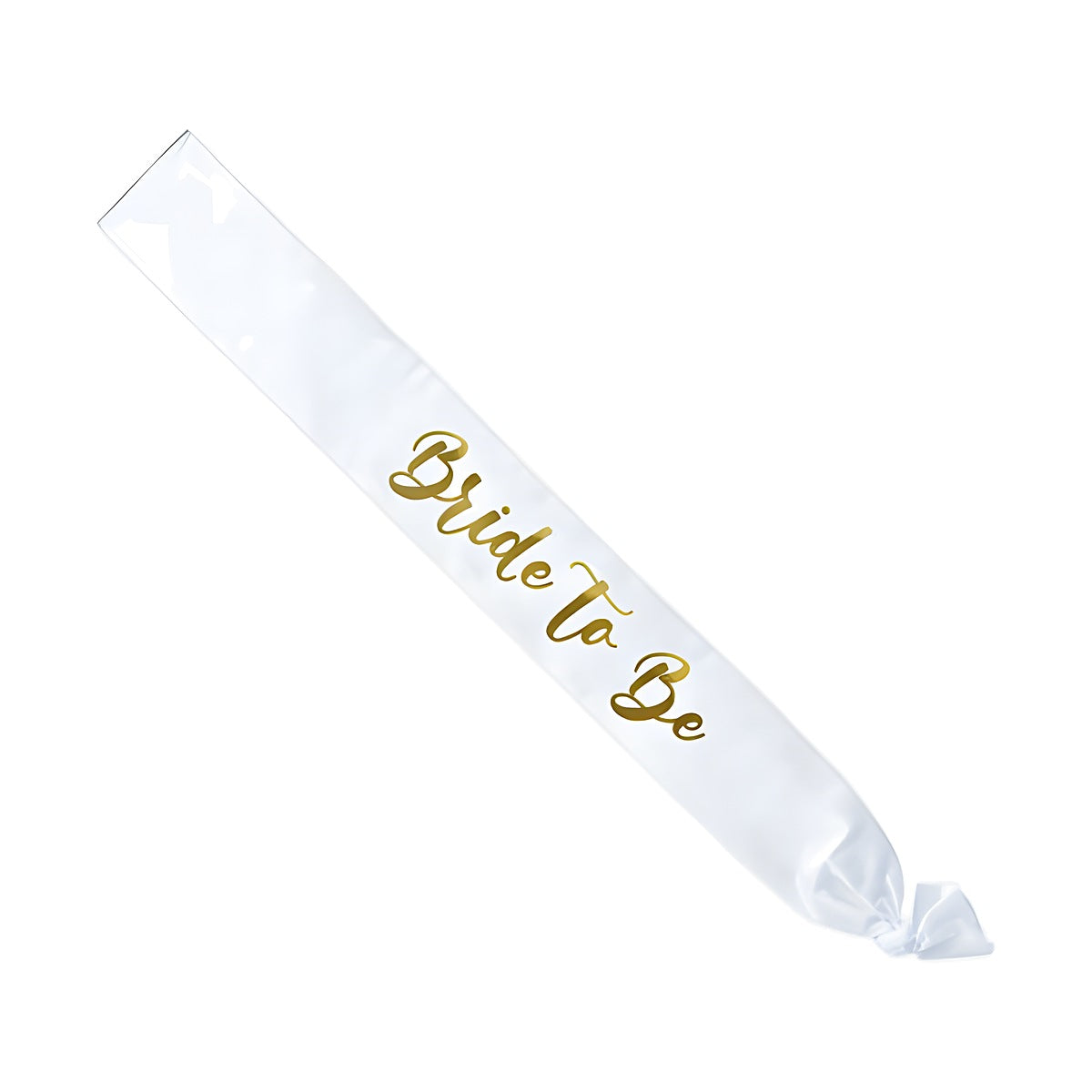 Banda Blanca Bride to Be Oro