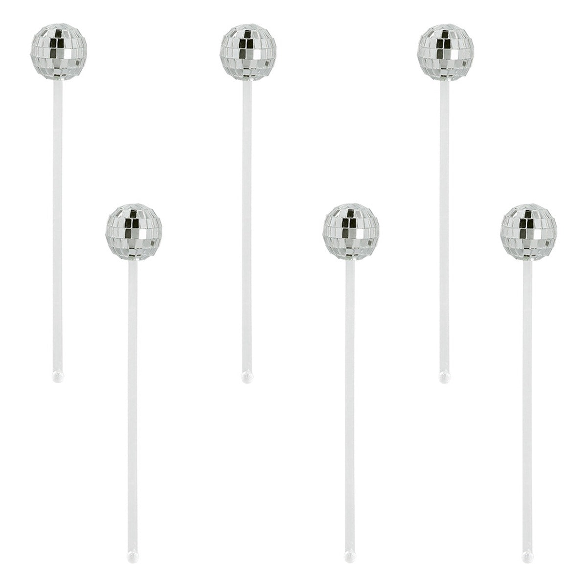 Removedores Bola de Discoteca 20 cm 6 uds
