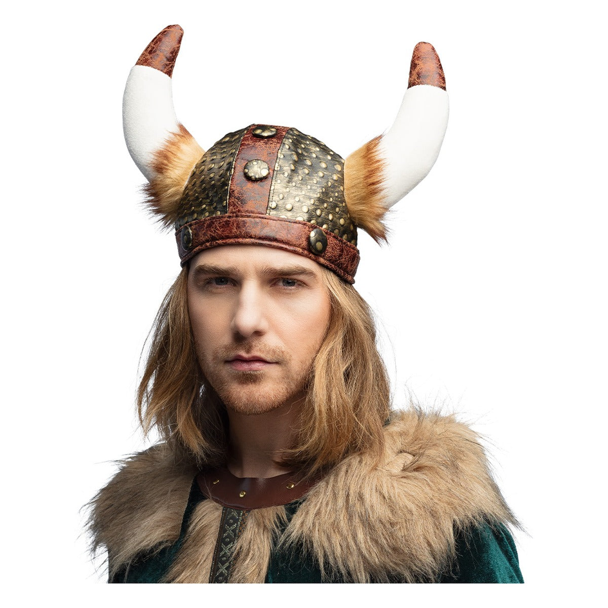 Casco Vikingo de Peluche Harald