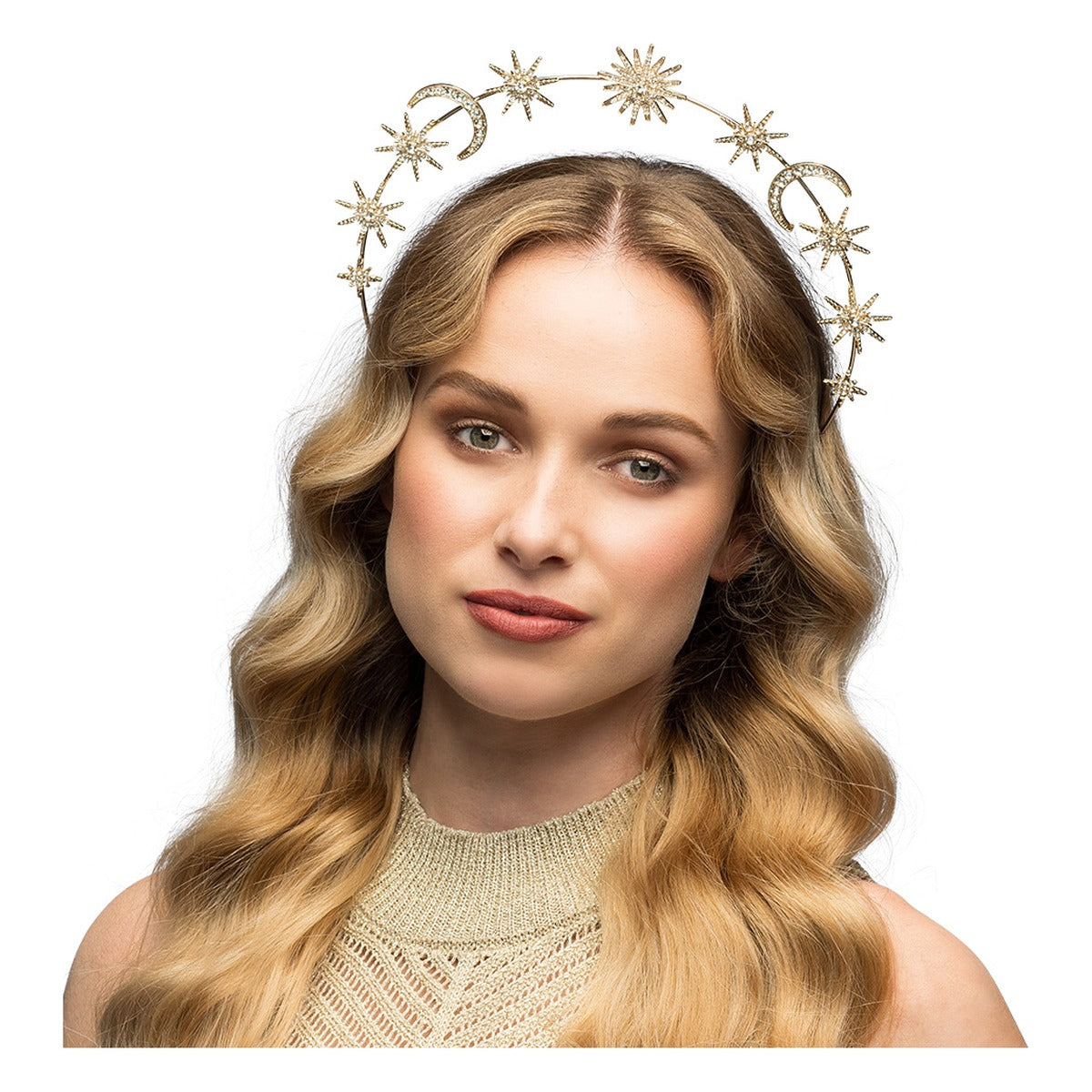 Tiara de Metal Corona Halo Calypso