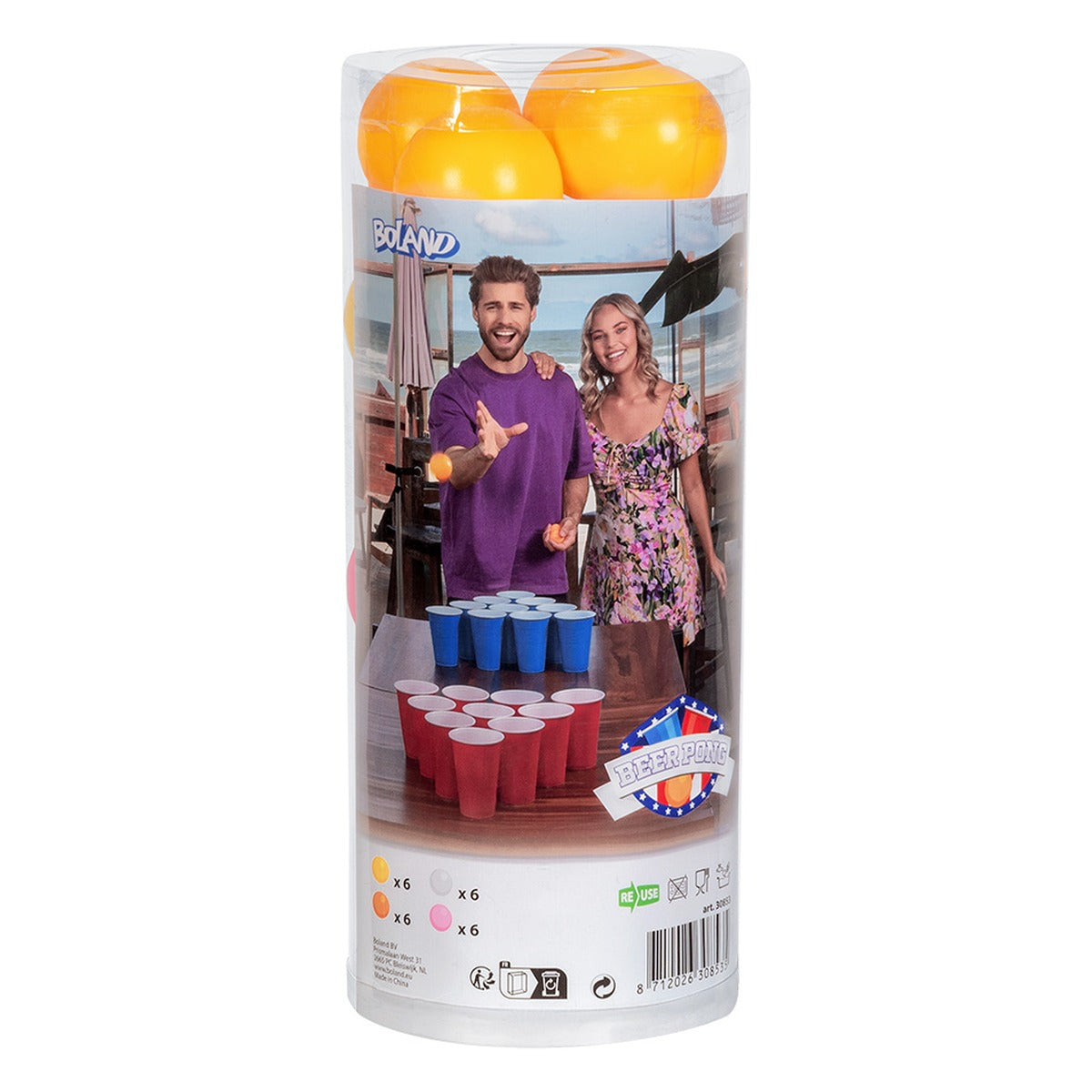 Pelotas de Beer Pong 24 uds