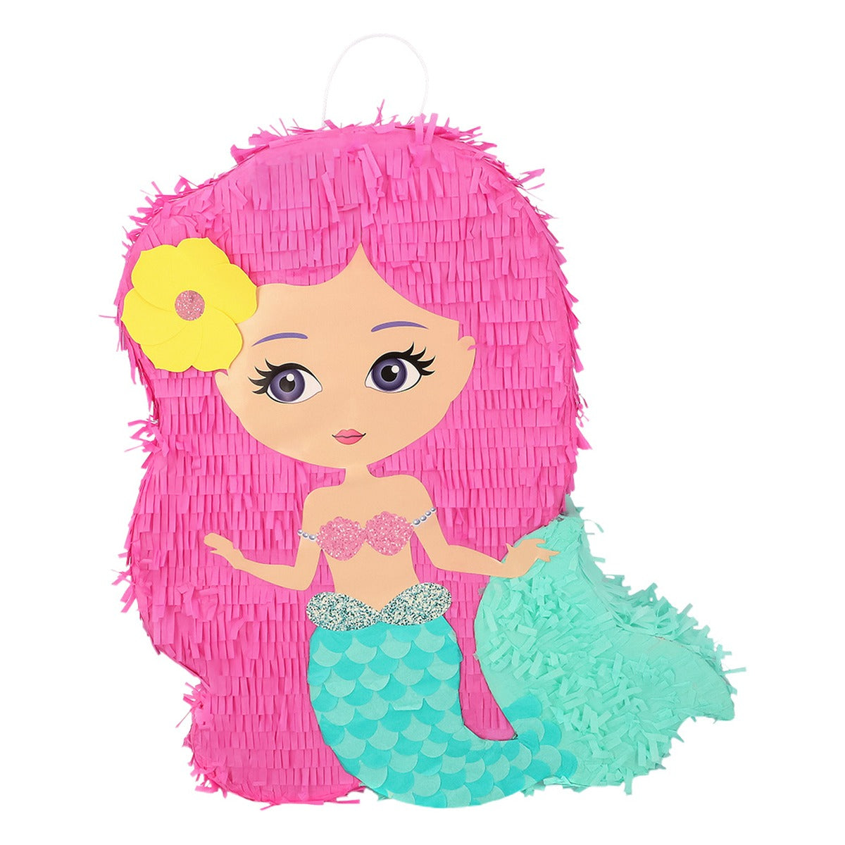 Piñata Princesa Sirena 40 x 9 x 46 cm