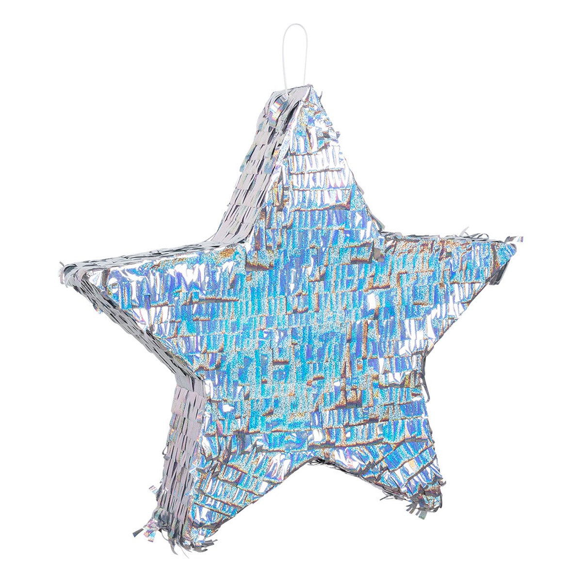 Piñata Estrella Plateada 44 x 44 x 8 cm