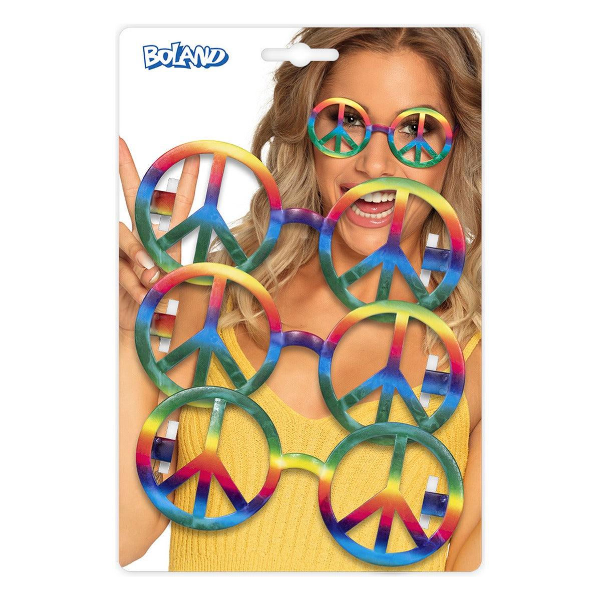 Set 3 Gafas de Fiesta Peace