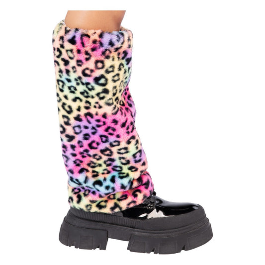 Calentadores de Piernas Leopardo Candy