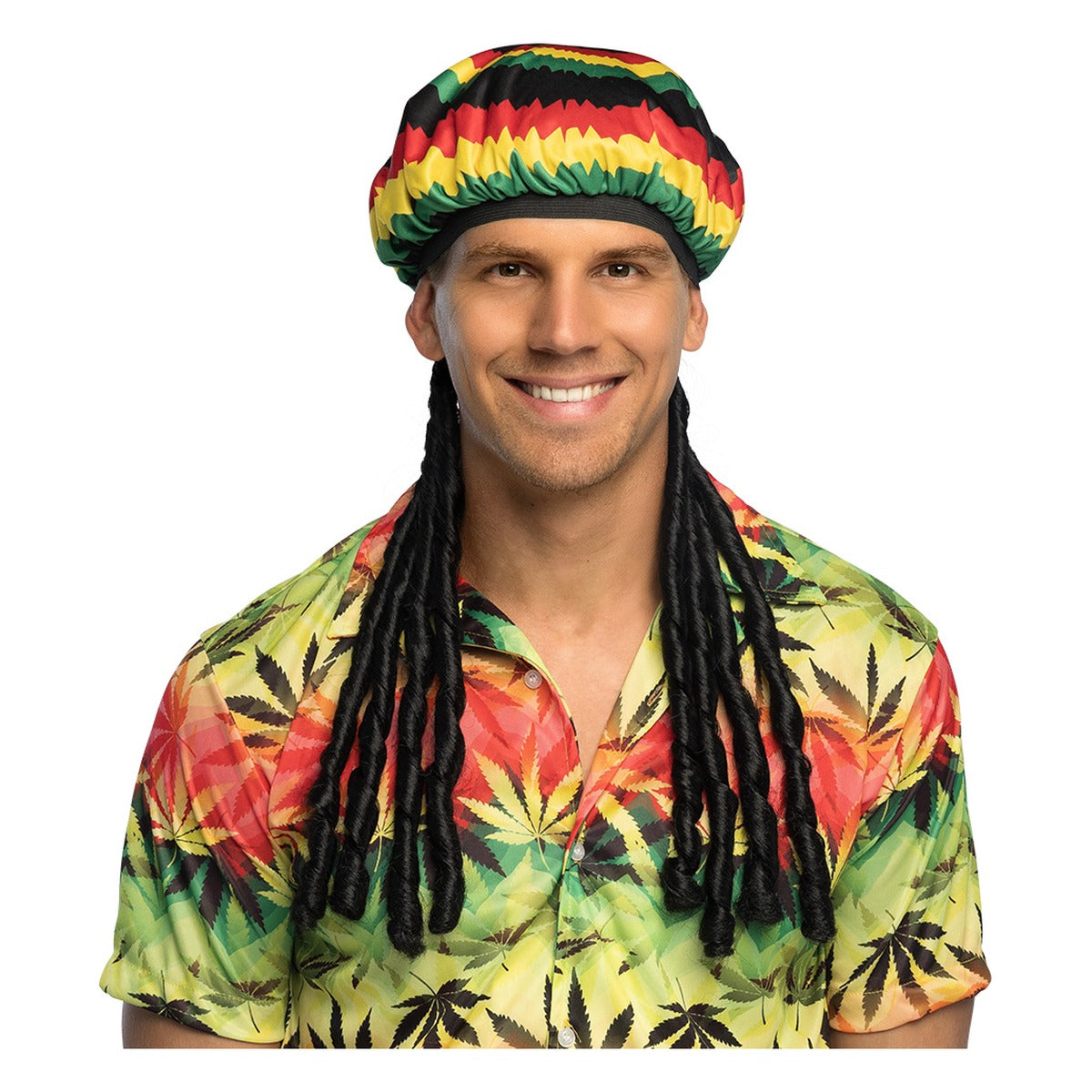 Sombrero Jamaica con Rastas
