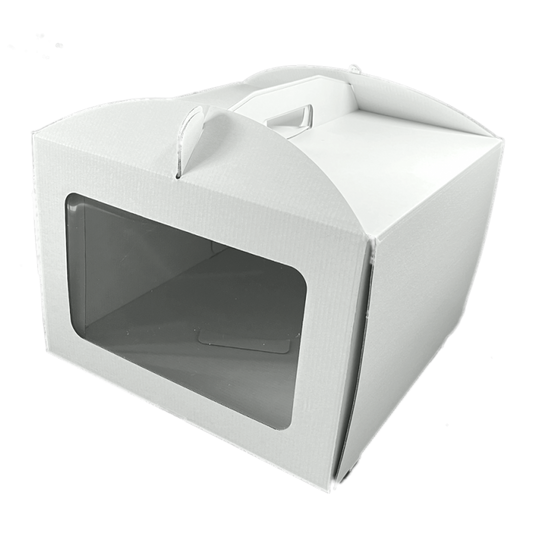 Caja Tarta con Asa y Ventana