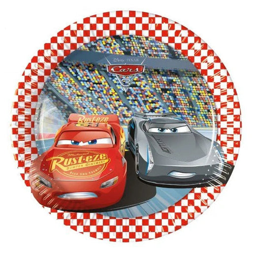 Platos Cars 20cm 8uds