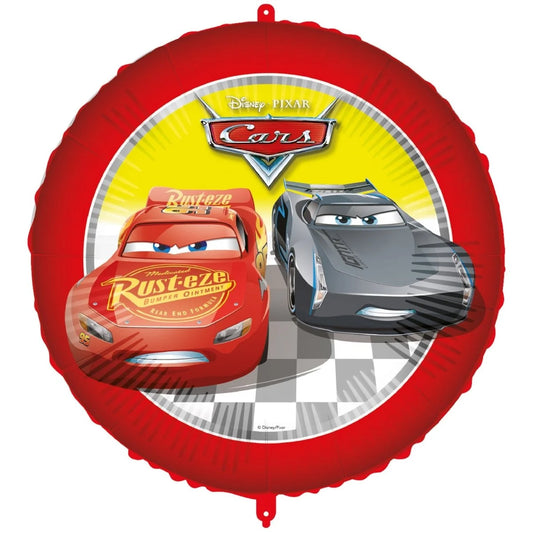 Globo Foil Cars Rayo McQueen Redondo 46cm