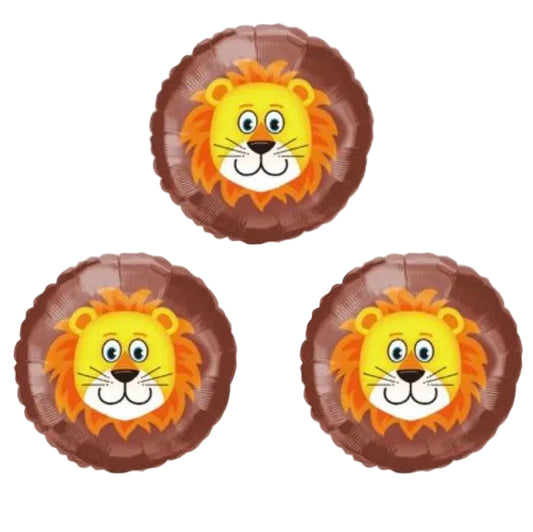 Globo de animal León 14*29cm 3uds