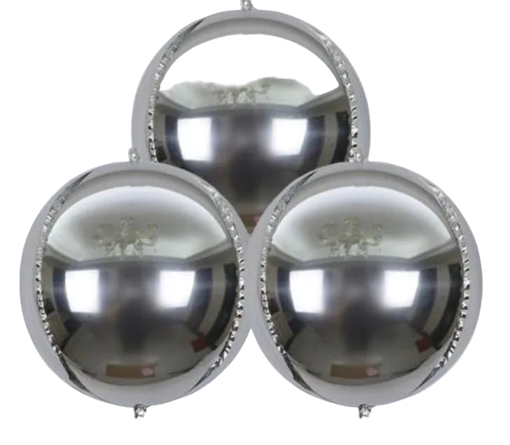 Globo Foil 4D redondo 24cm 3uds
