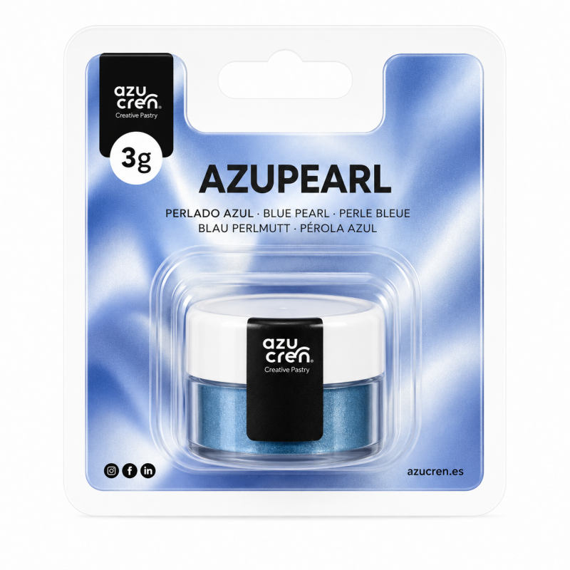 Azupearl Colorante en Polvo Perlado 3 g