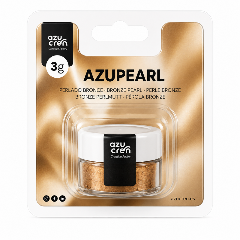 Azupearl Colorante en Polvo Perlado 3 g