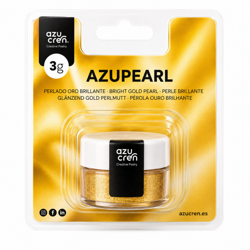 Azupearl Colorante en Polvo Perlado 3 g