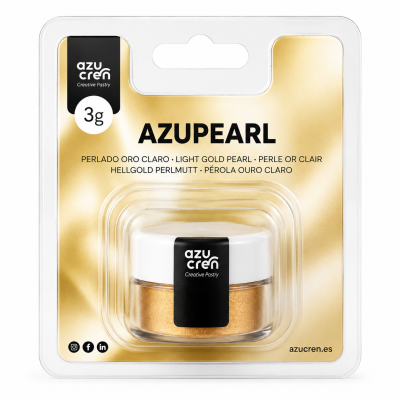 Azupearl Colorante en Polvo Perlado 3 g